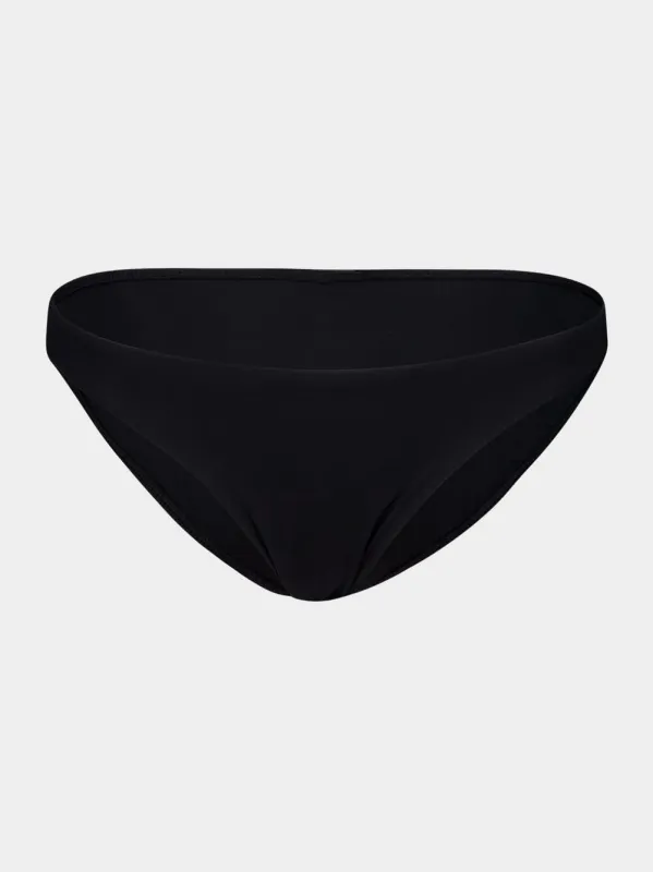 Black Solid Basic Bikini Bottom made by Vix