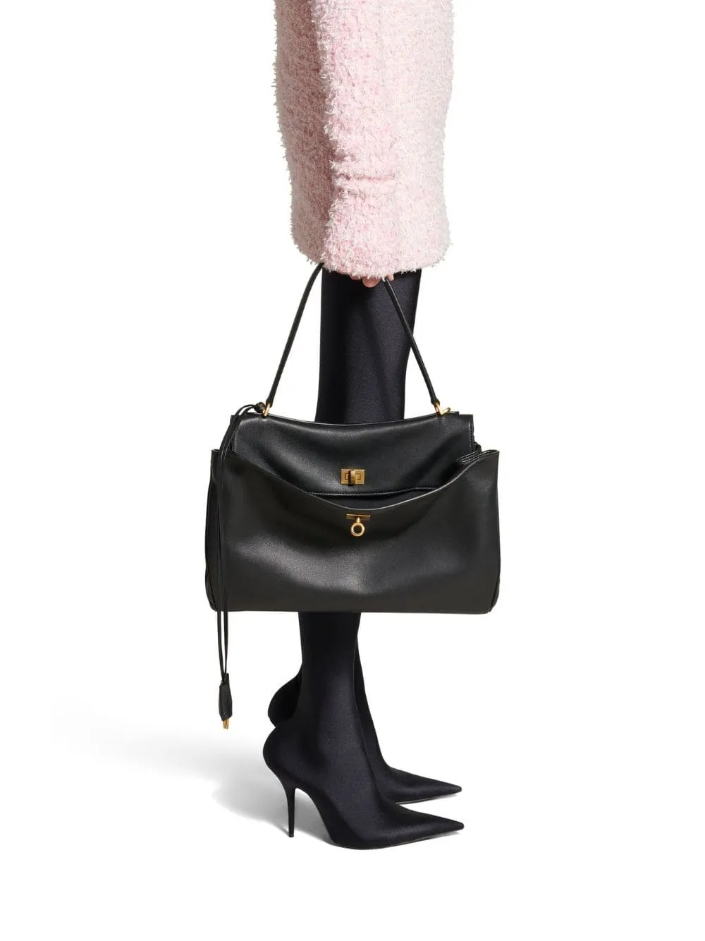 Black Rodeo Medium Tote sold by Fashion Clinic product image thumbnail 2
