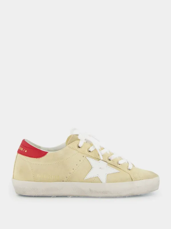 Cornhusk Superstar Sneakers with Leather Star made by Golden Goose