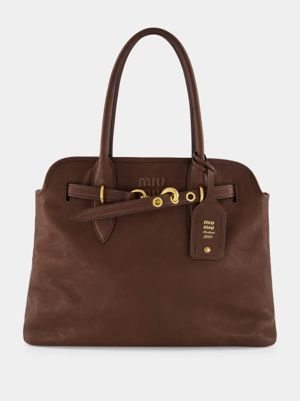 Briarwood Aventure Nappa Bag made by Miu Miu