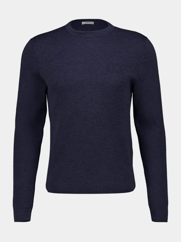 TOP KNITWEAR VIRGIN WOOL made by Dior