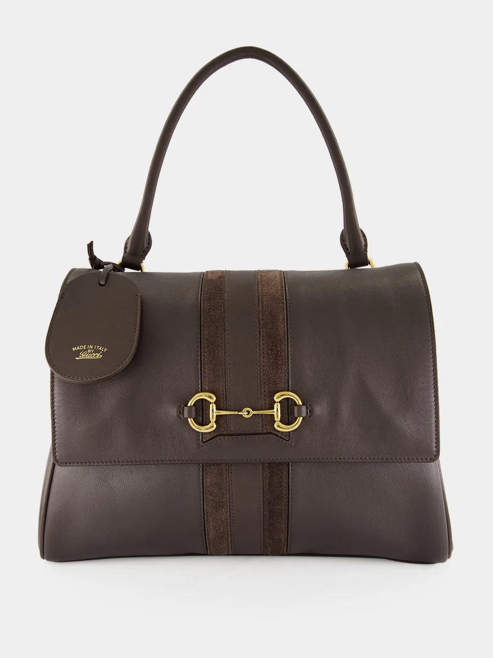 Dark Grey Paparazzo Medium Top Handle Bag sold by Fashion Clinic
