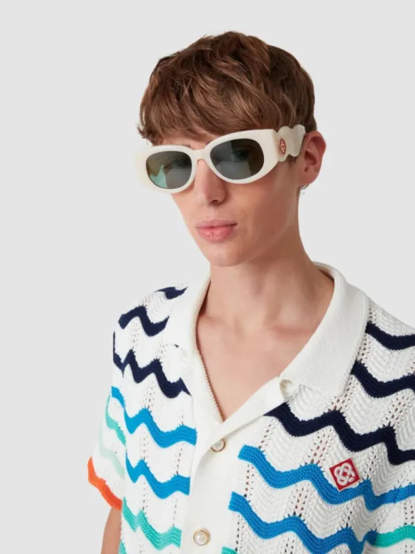 Cream The Memphis Sunglasses made by Casablanca