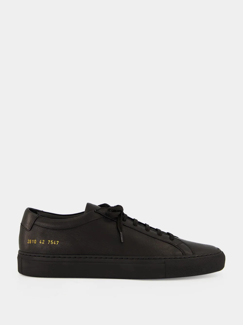 Black Achilles Leather Sneakers sold by Fashion Clinic