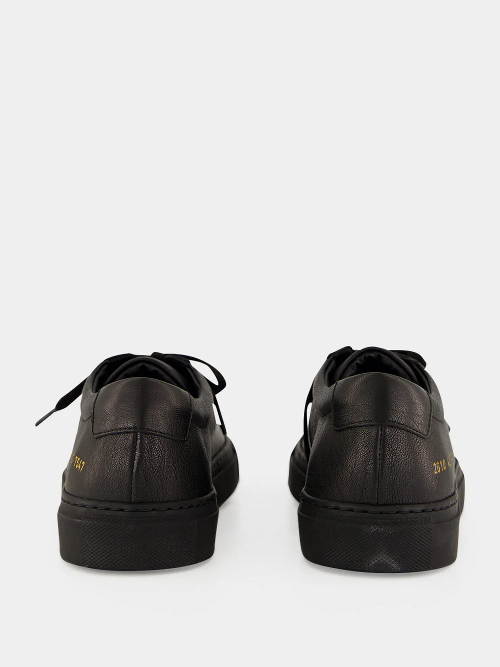 Black Achilles Leather Sneakers sold by Fashion Clinic product image thumbnail 5