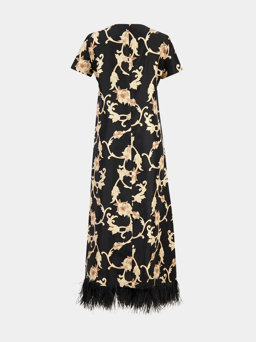 Sylph Black Buttercup Silk Maxi Dress sold by Fashion Clinic product image thumbnail 2