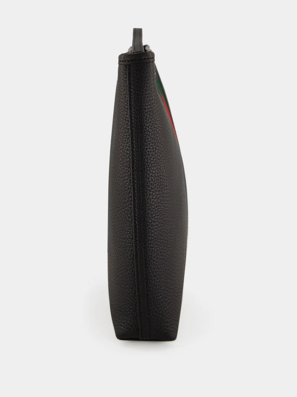 Black Calfskin Portfolio Pouch sold by Fashion Clinic product image thumbnail 3
