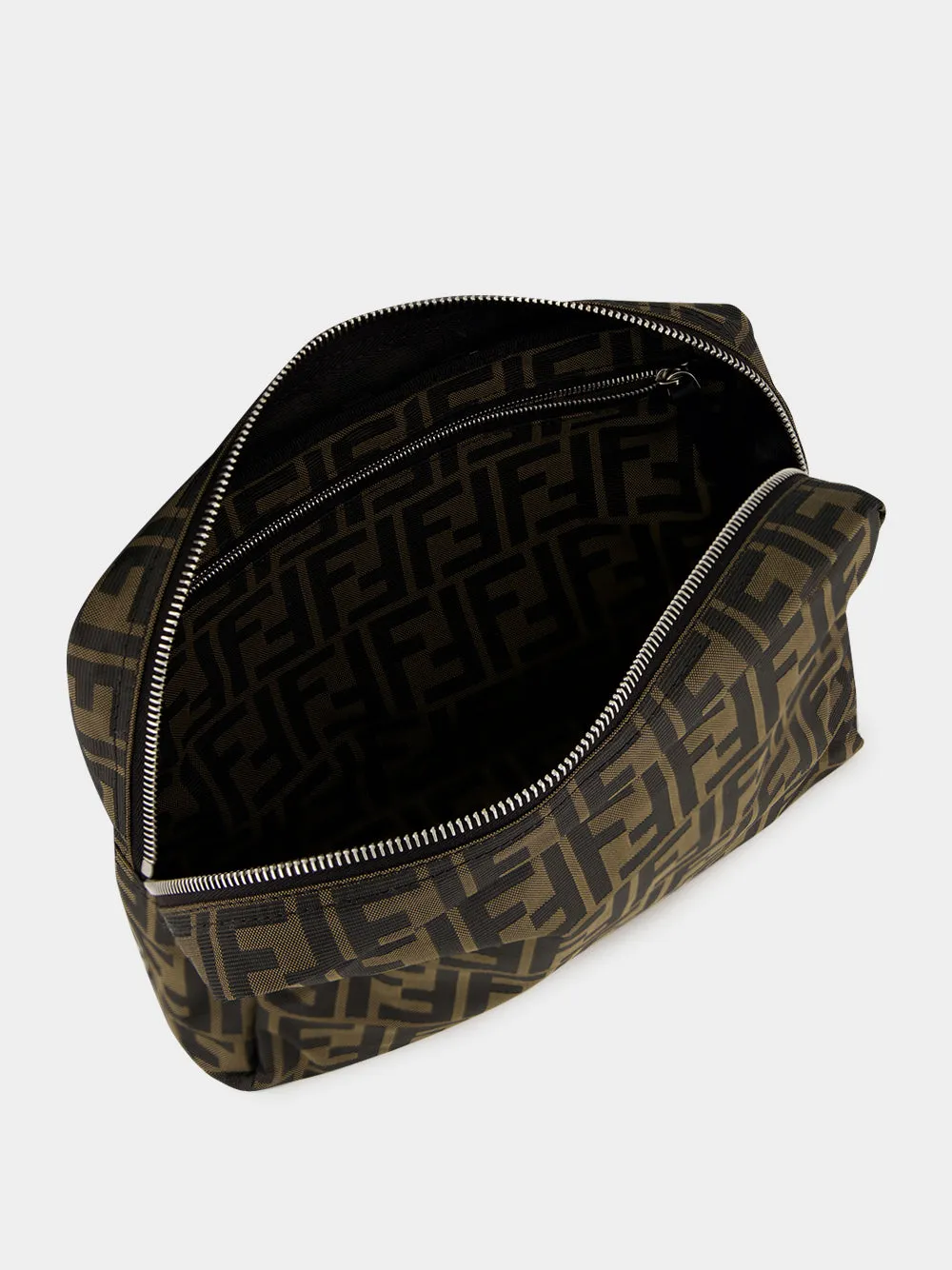 Brown FF Light Medium Toiletry Case sold by Fashion Clinic product image thumbnail 5