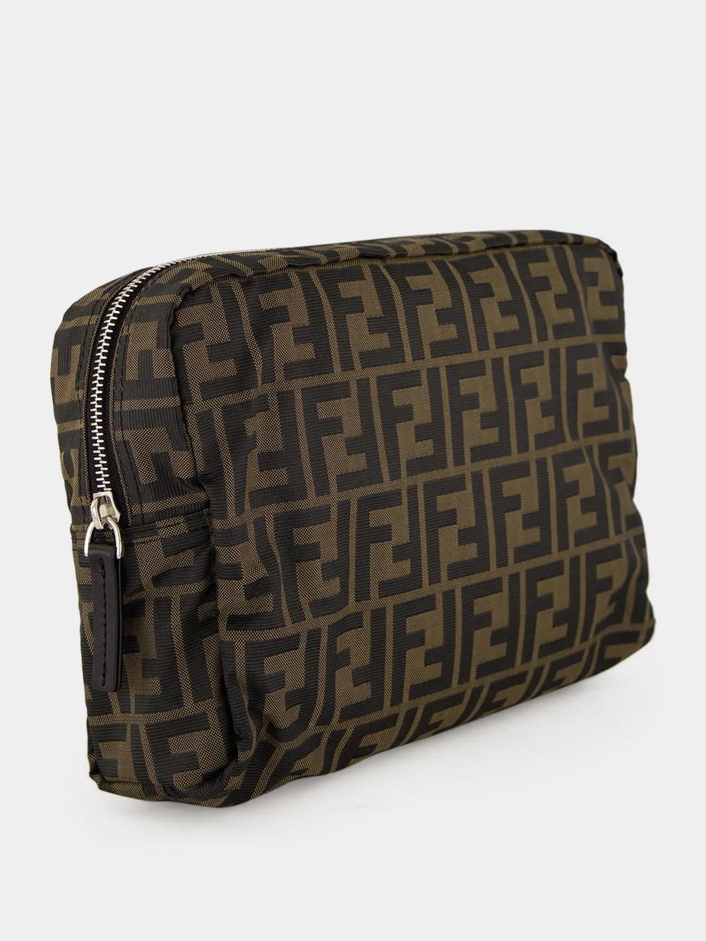 Brown FF Light Medium Toiletry Case sold by Fashion Clinic product image thumbnail 2