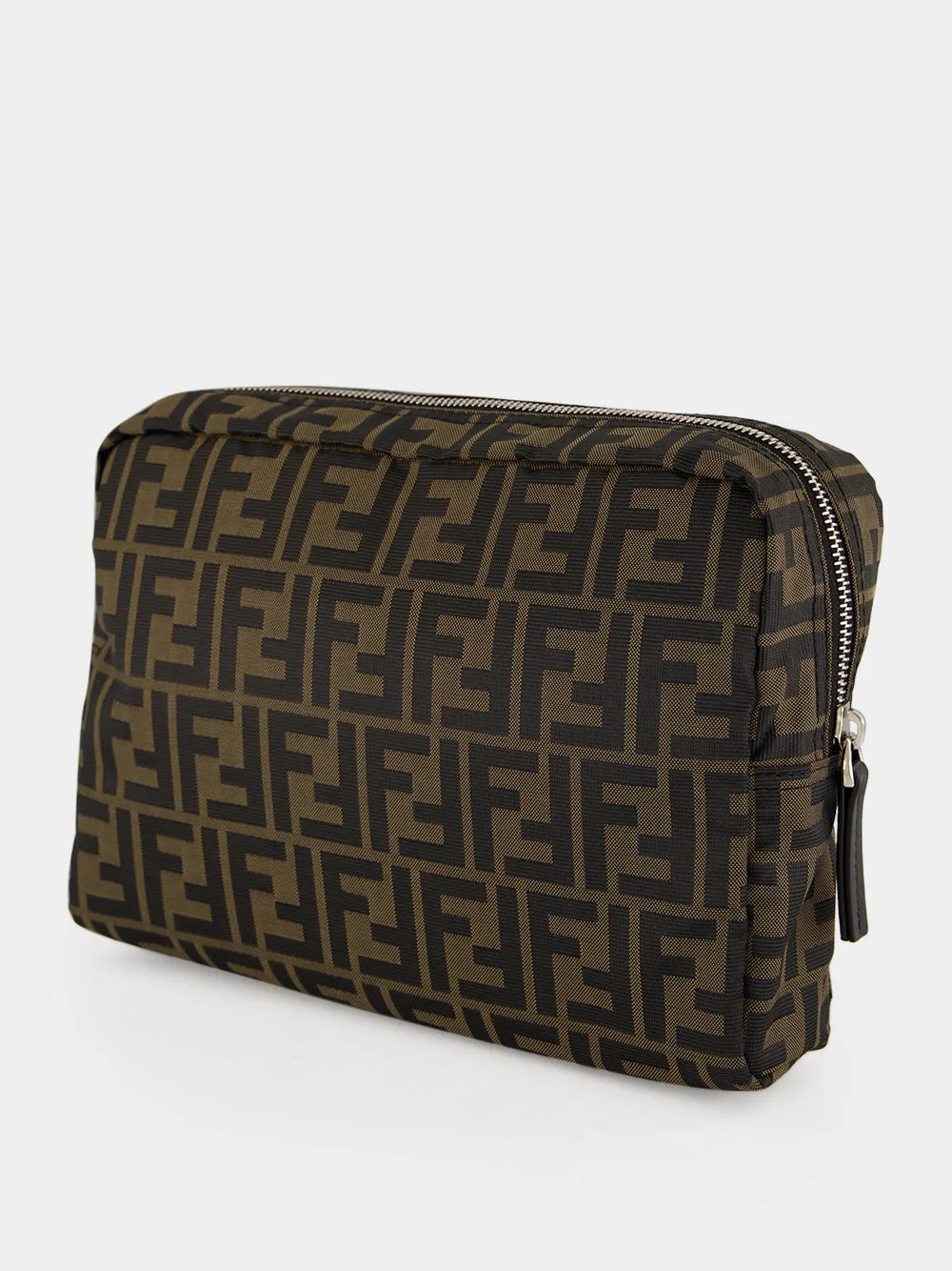 Brown FF Light Medium Toiletry Case sold by Fashion Clinic product image thumbnail 4