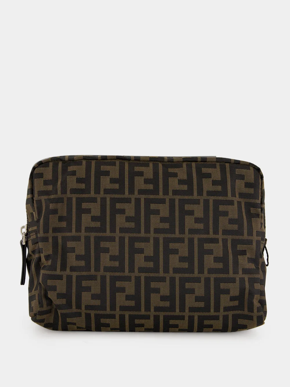 Brown FF Light Medium Toiletry Case sold by Fashion Clinic