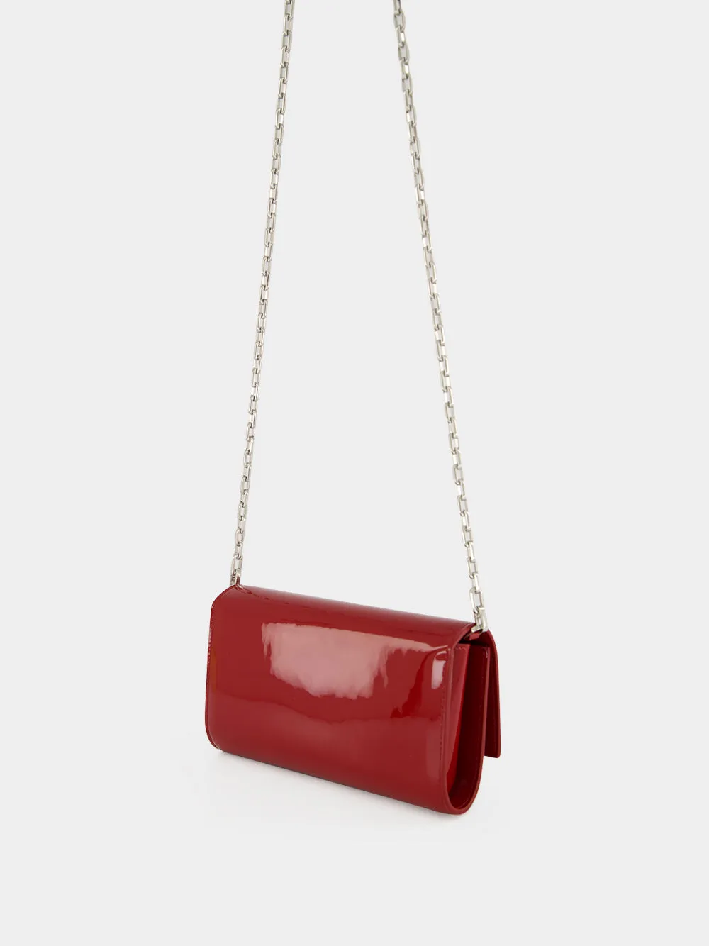 Empire Red Bettina Patent Leather Wallet sold by Fashion Clinic product image thumbnail 5