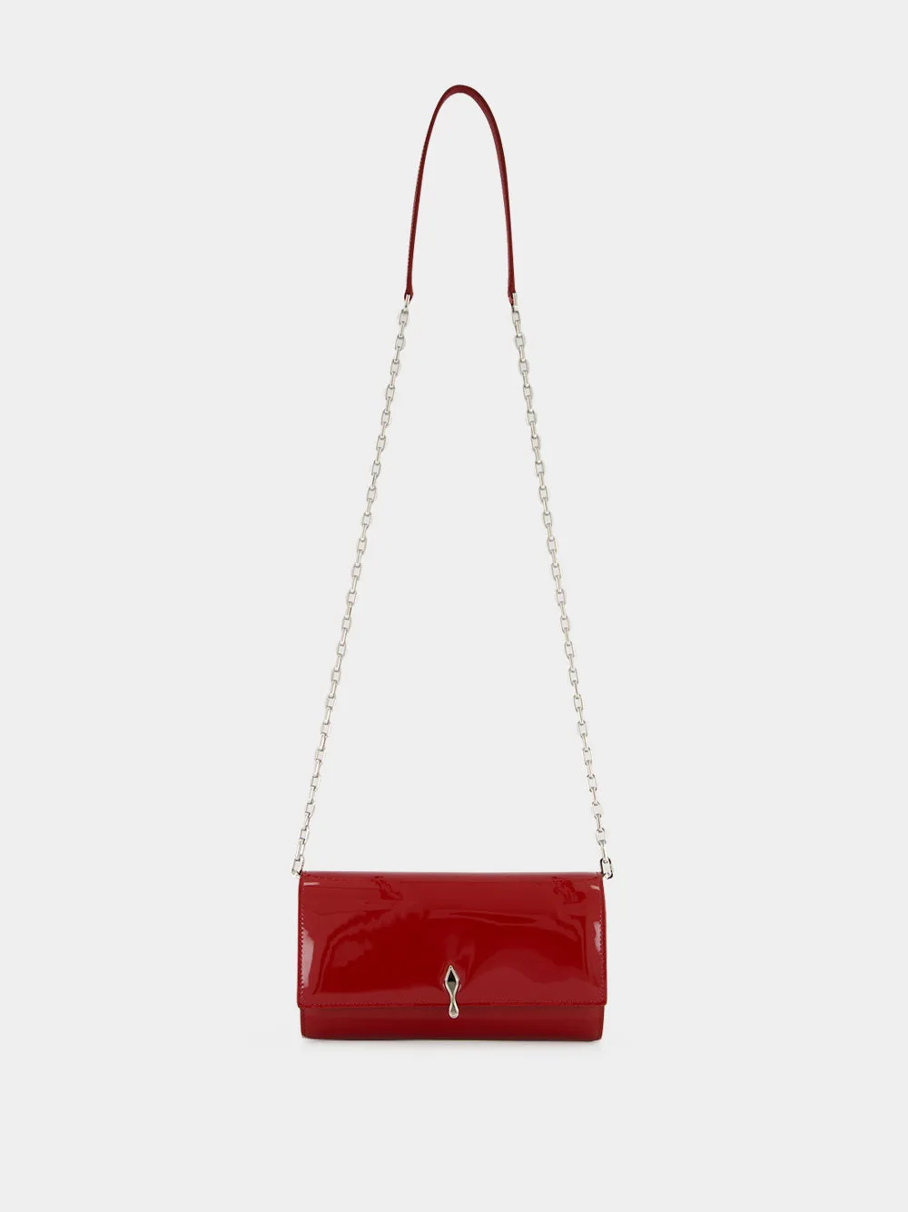 Empire Red Bettina Patent Leather Wallet sold by Fashion Clinic product image thumbnail 2