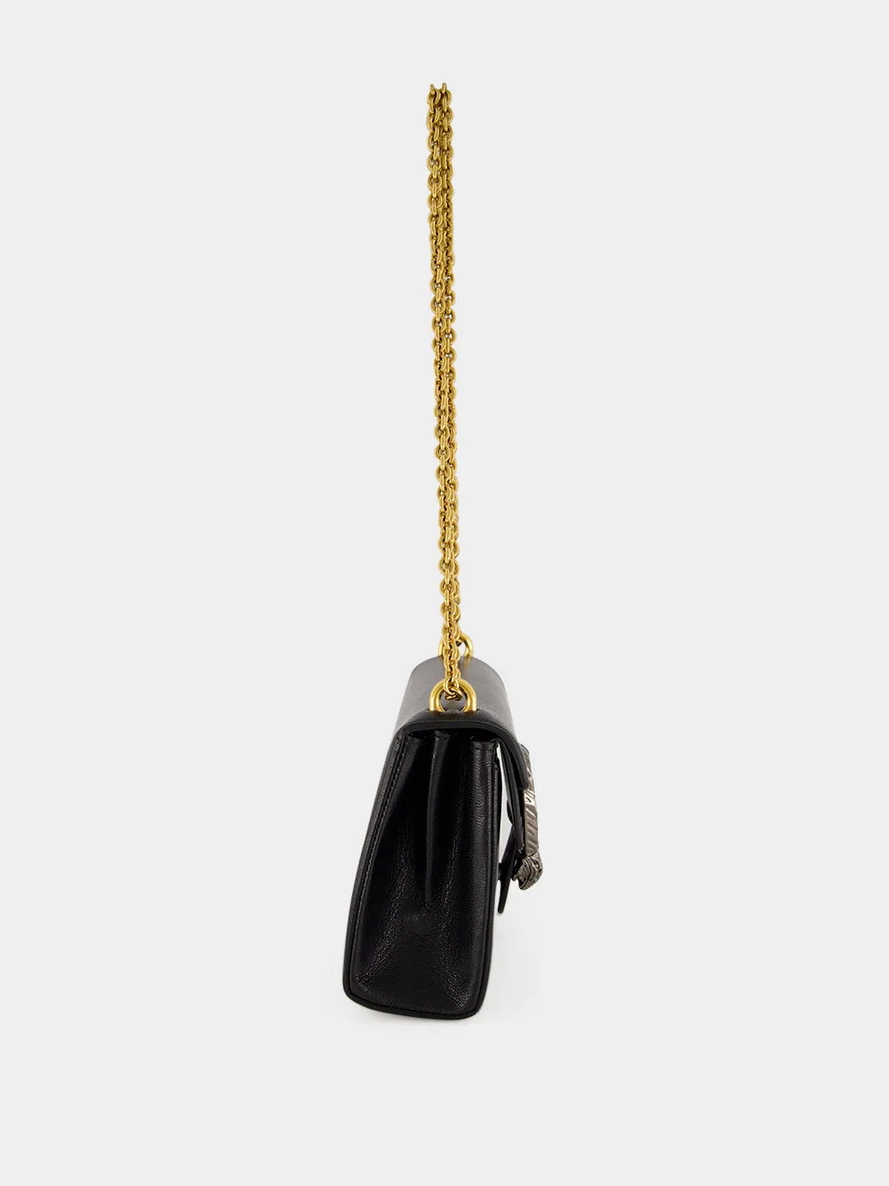 Black Leather Dionysus Medium Shoulder Bag sold by Fashion Clinic product image thumbnail 4