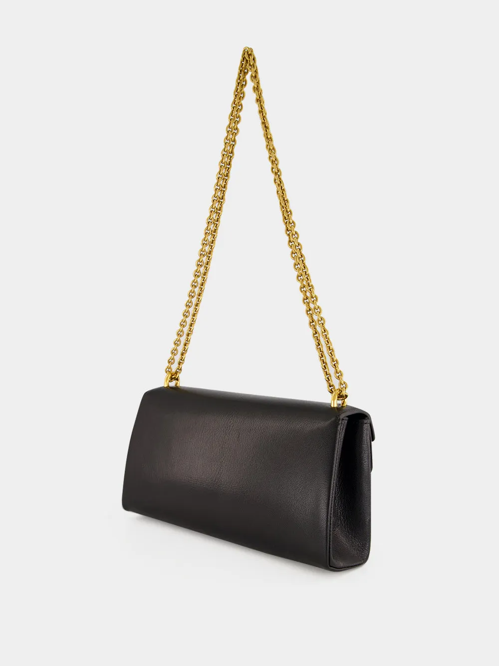 Black Leather Dionysus Medium Shoulder Bag sold by Fashion Clinic product image thumbnail 5