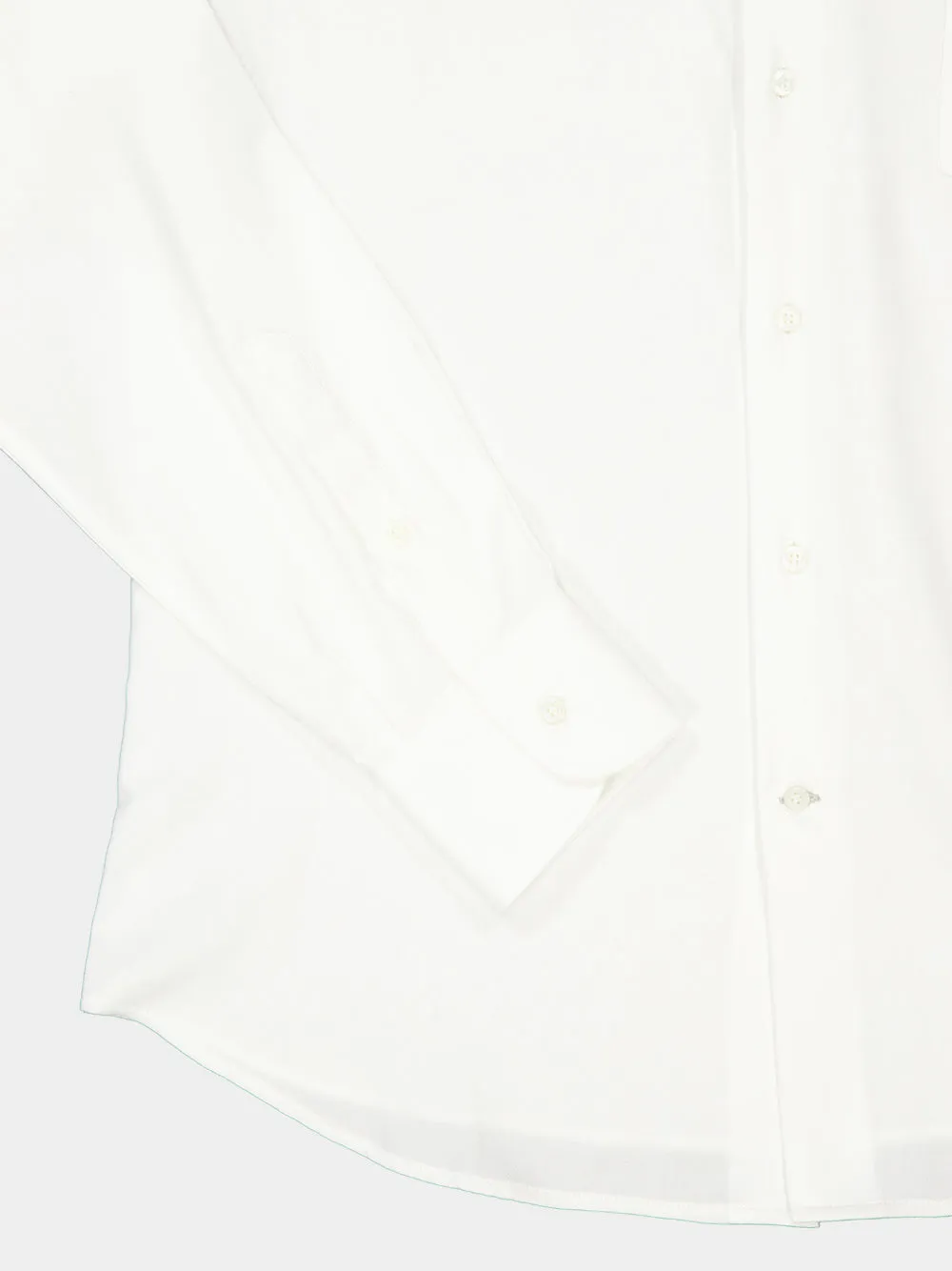 White Cotton and Lyocell Shirt sold by Fashion Clinic product image thumbnail 4