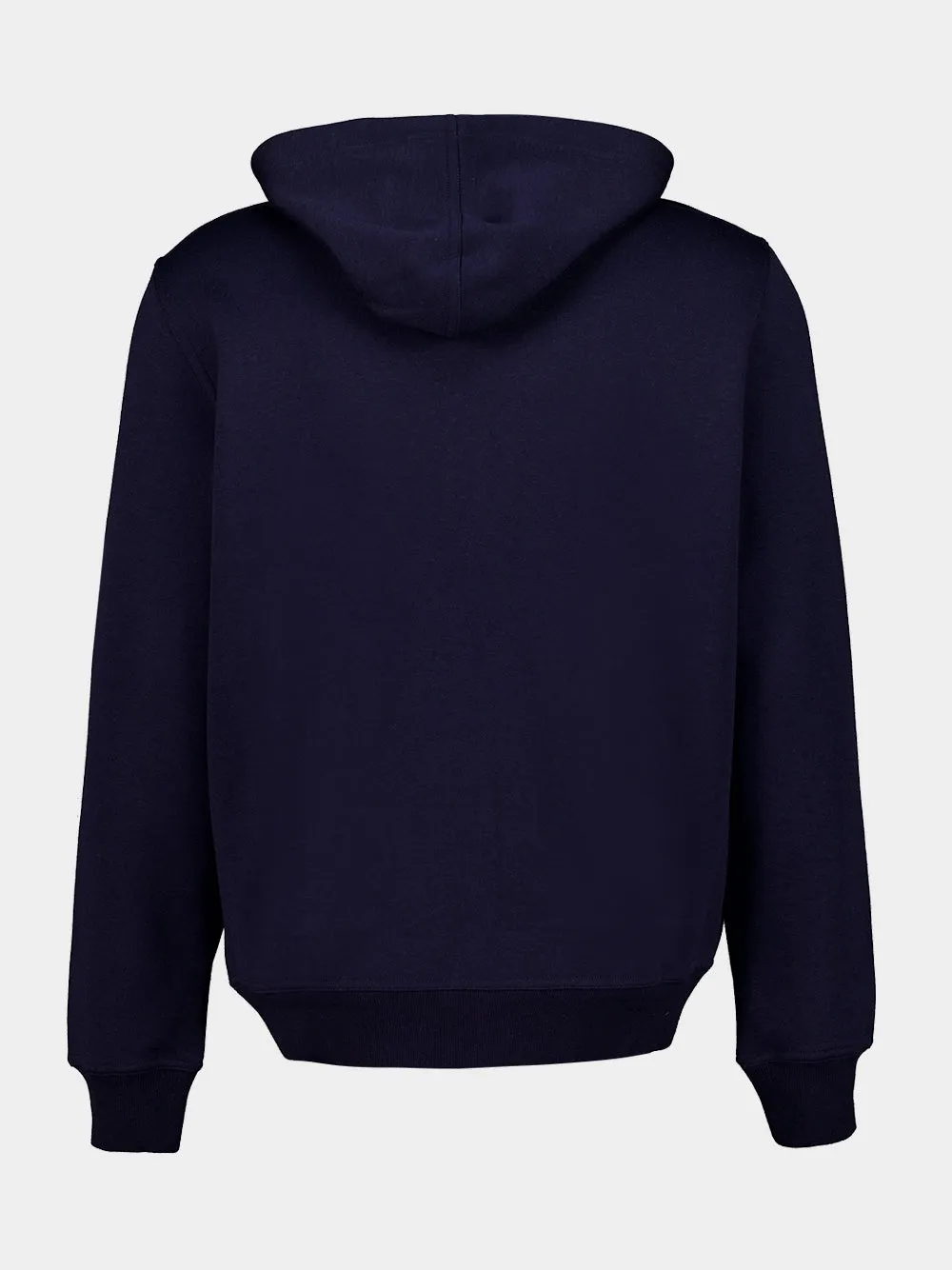 Cobalt Cashmere and Silk Blend Zip Hooded Sweatshirt sold by Fashion Clinic product image thumbnail 4