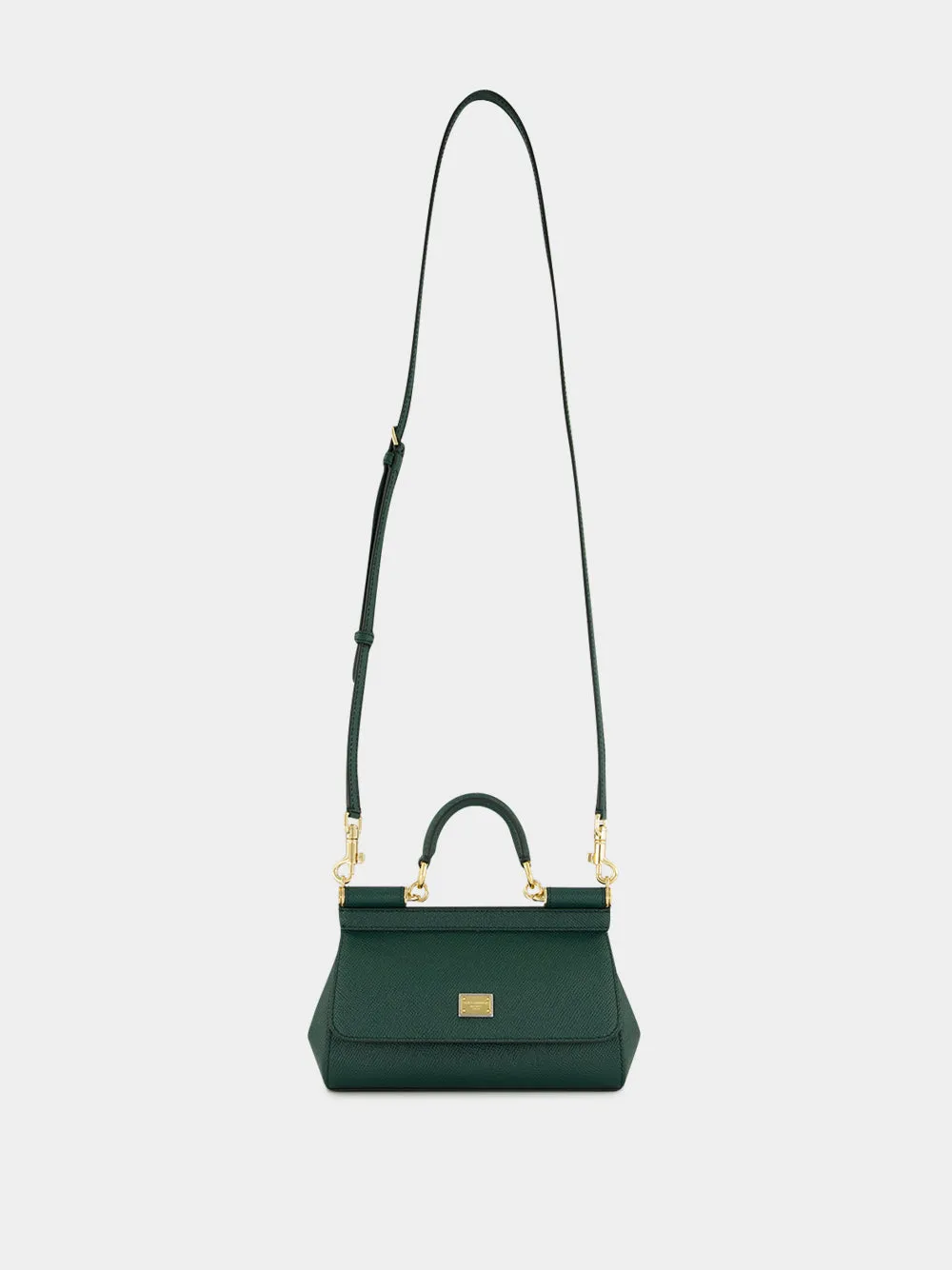 Green Mini Sicily Calfskin Handbag sold by Fashion Clinic product image thumbnail 3