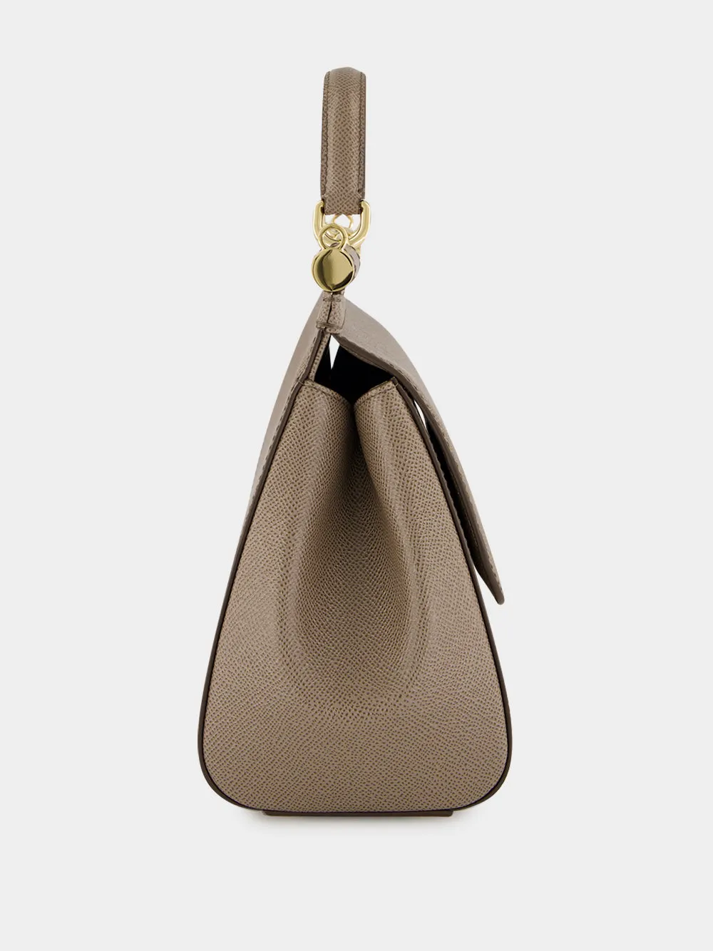 Beige Large Sicily Calfskin Handbag sold by Fashion Clinic product image thumbnail 4