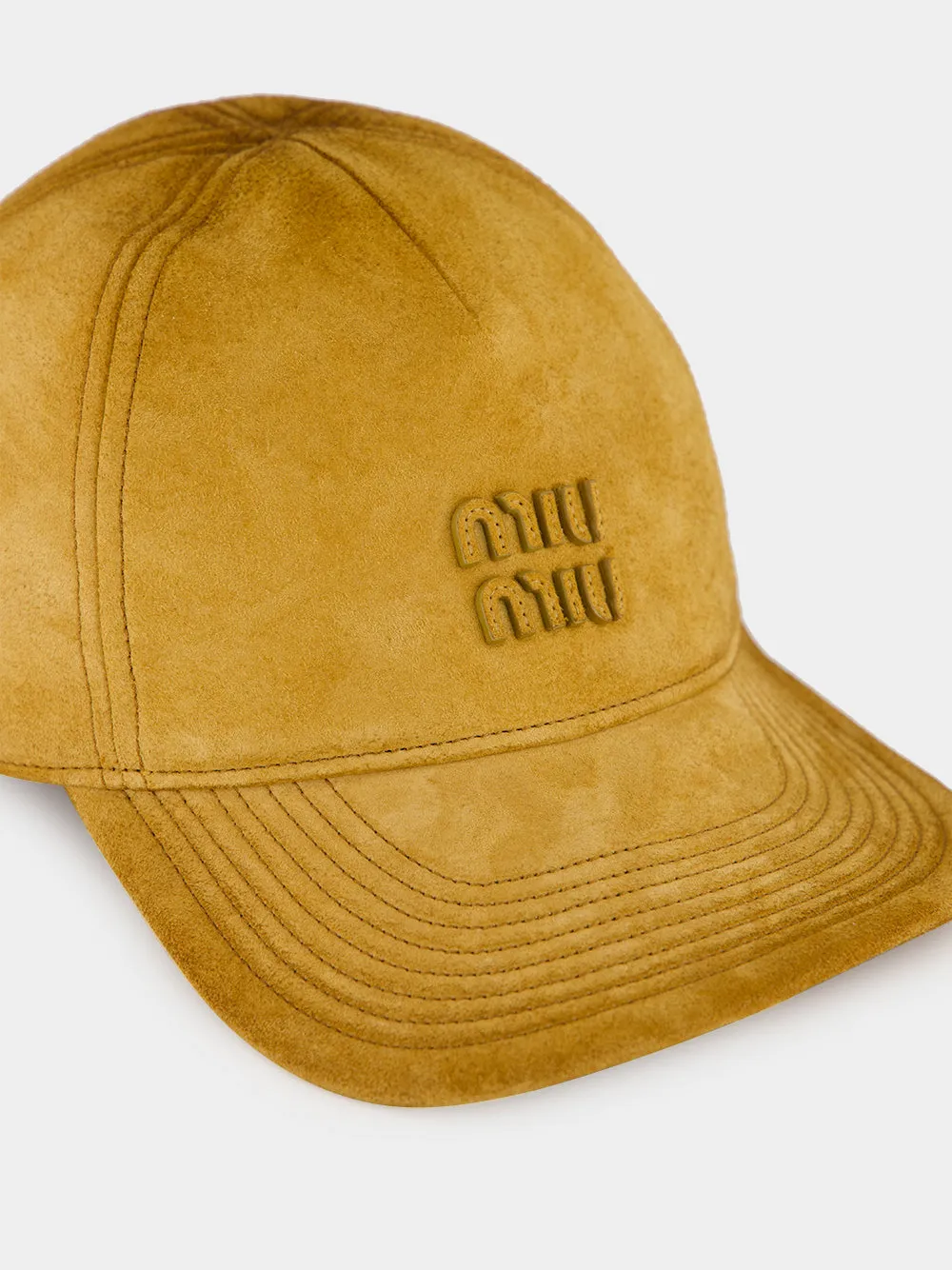 Honey Suede Baseball Cap sold by Fashion Clinic product image thumbnail 3