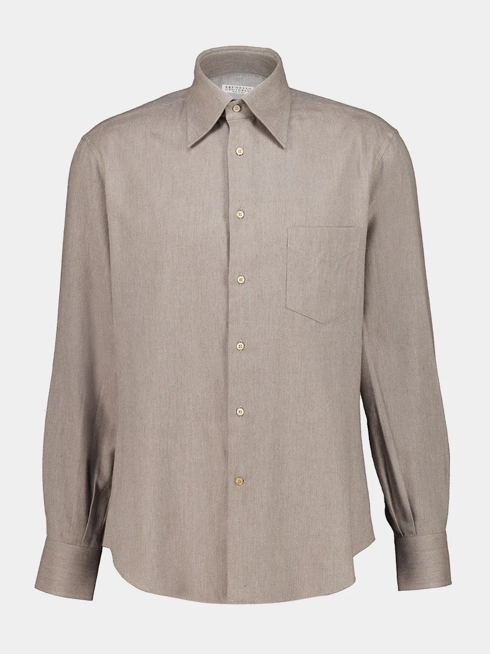 Granite Cotton and Lyocell Shirt sold by Fashion Clinic