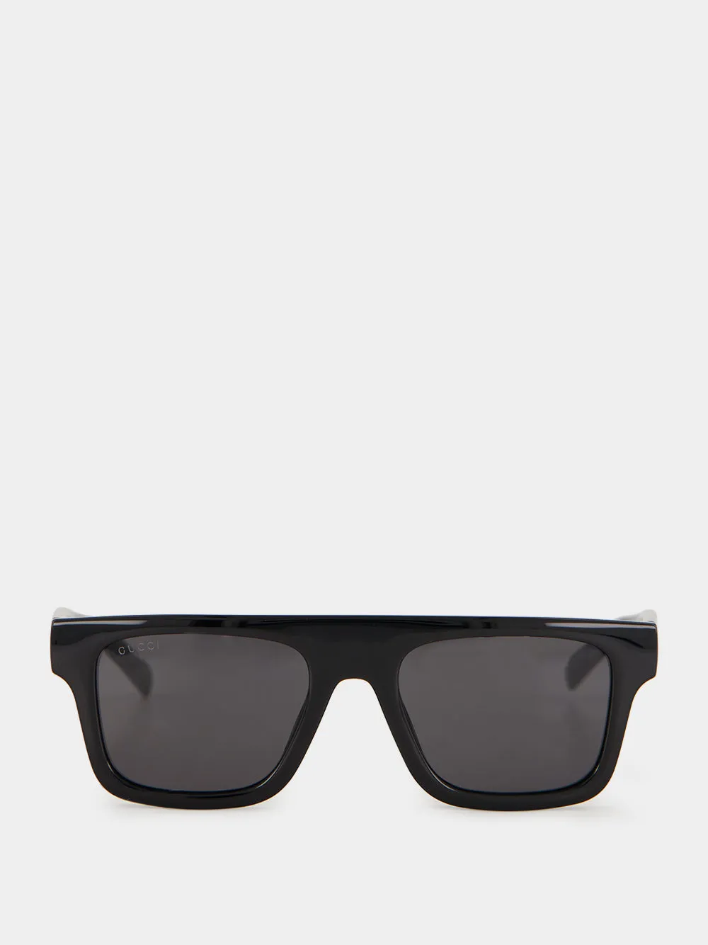 Black Square-Frame Sunglasses sold by Fashion Clinic