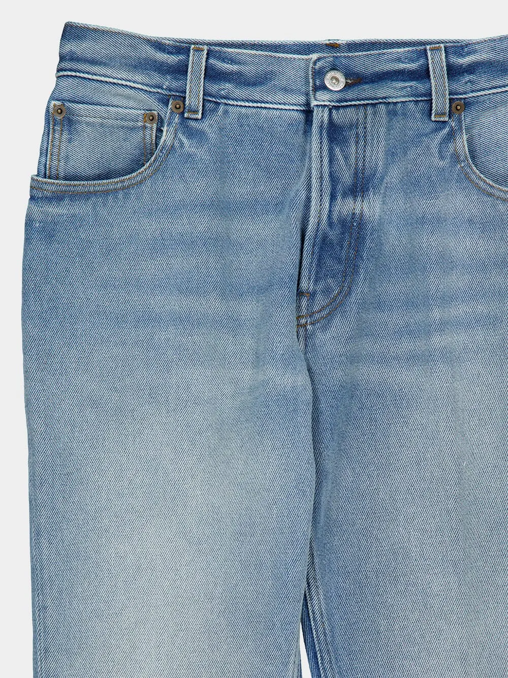 Sapphire Blue Washed Denim Jeans sold by Fashion Clinic product image thumbnail 5