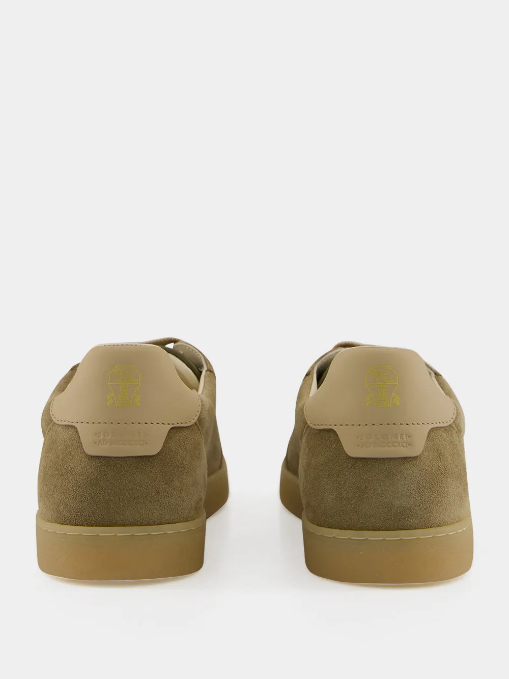 Light Brown and Olive Suede Sneakers sold by Fashion Clinic product image thumbnail 5