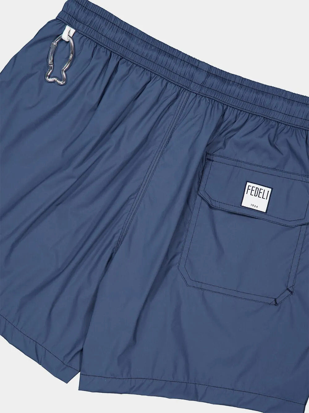Petroleum Blue Madeira Swim Trunks sold by Fashion Clinic product image thumbnail 4