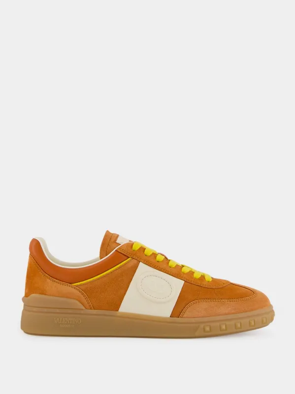 Sienna Low-Top Leather Sneakers made by Valentino Garavani
