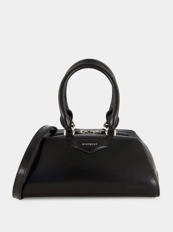 Black Mini Antigona East-West Bag made by Givenchy