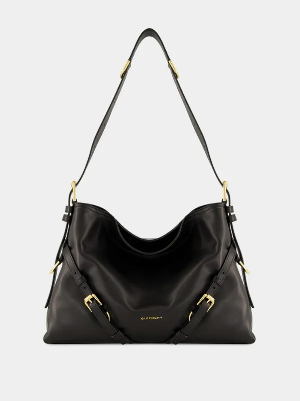 Black Medium Voyou Bag made by Givenchy