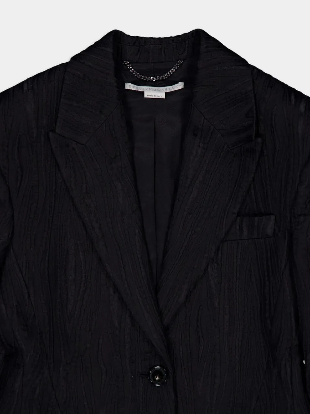 Jacquard Single-Breasted Blazer sold by Fashion Clinic product image thumbnail 3
