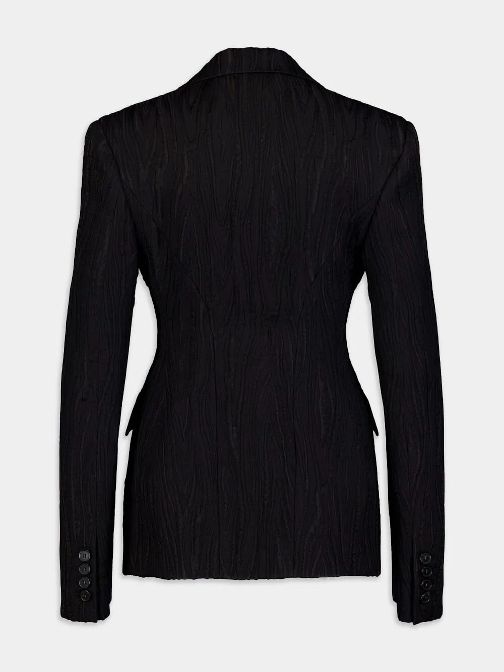 Jacquard Single-Breasted Blazer sold by Fashion Clinic product image thumbnail 2