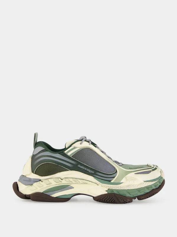 Green Beige and Grey Triple S.2 Gradient Sneaker made by Balenciaga