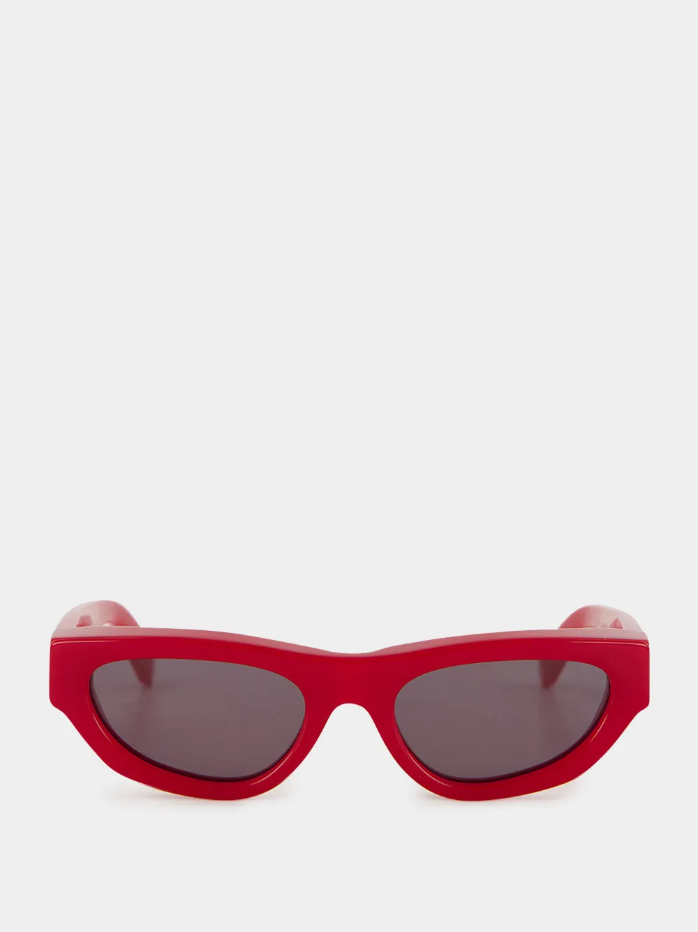 Red Cat-Eye Sunglasses sold by Fashion Clinic