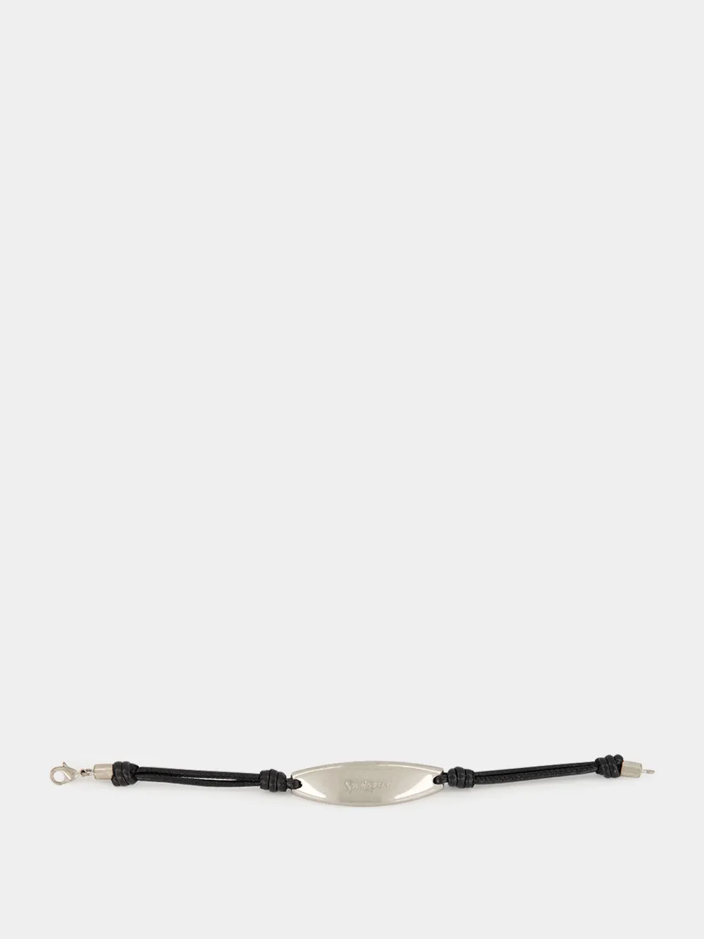 Black and Oxidized Nickel Cord Bracelet sold by Fashion Clinic product image thumbnail 4
