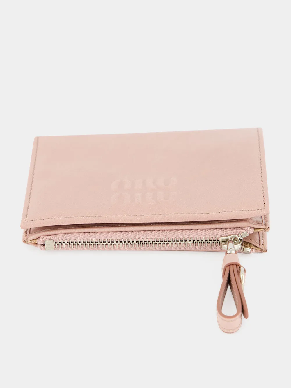 Pink Small Leather Wallet sold by Fashion Clinic product image thumbnail 2