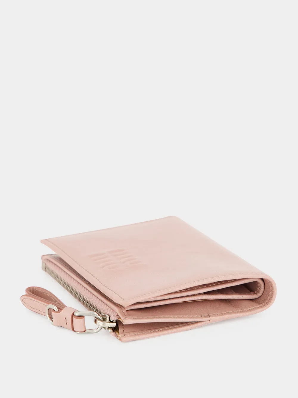 Pink Small Leather Wallet sold by Fashion Clinic product image thumbnail 3