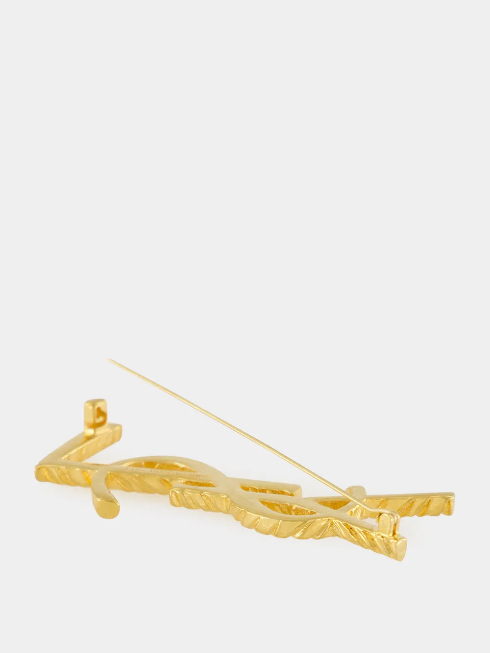 Gold Cassandre YSL Brooch sold by Fashion Clinic product image thumbnail 3