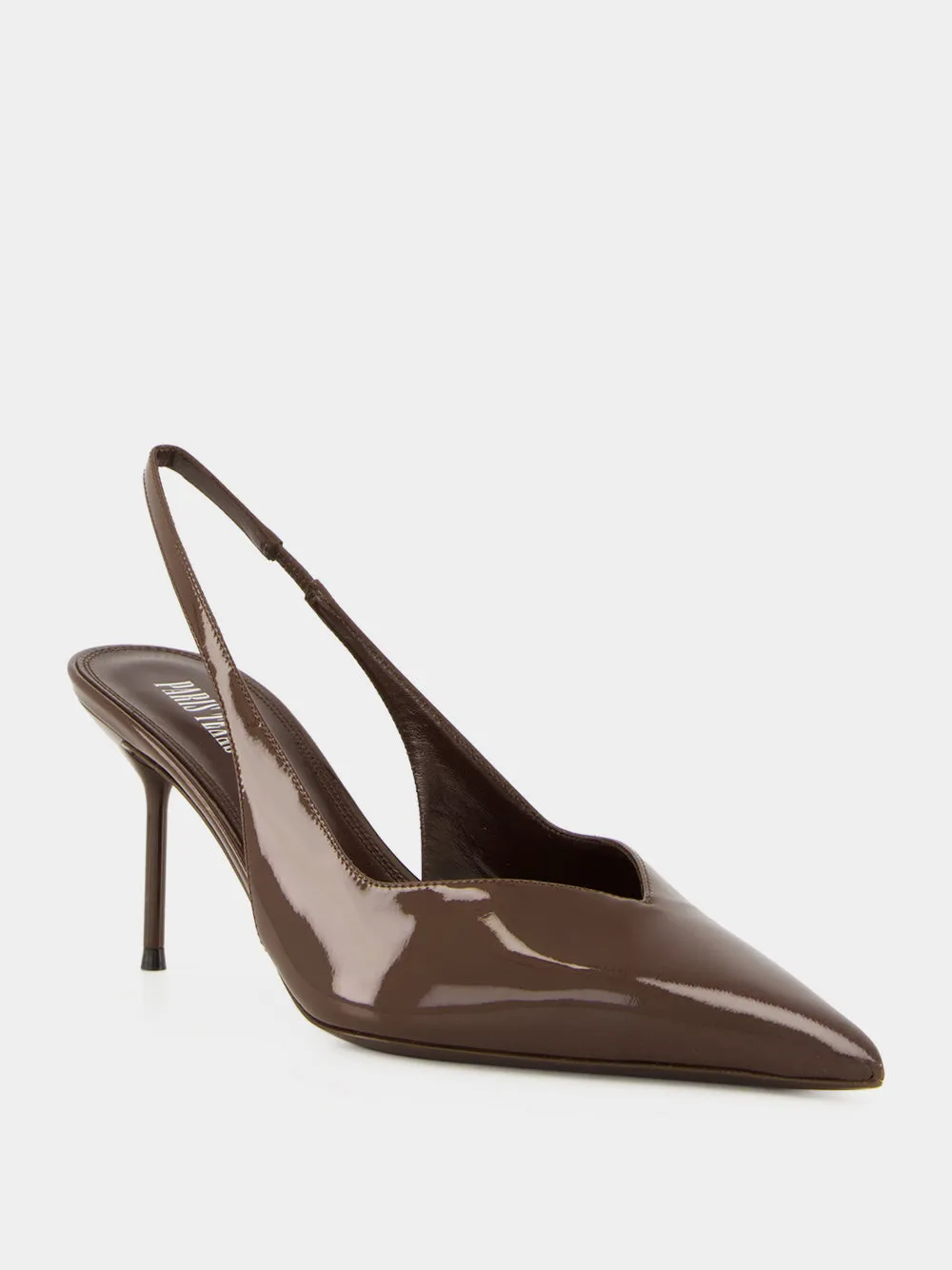 Ebano Lidia Patent Leather Slingbacks sold by Fashion Clinic product image thumbnail 3