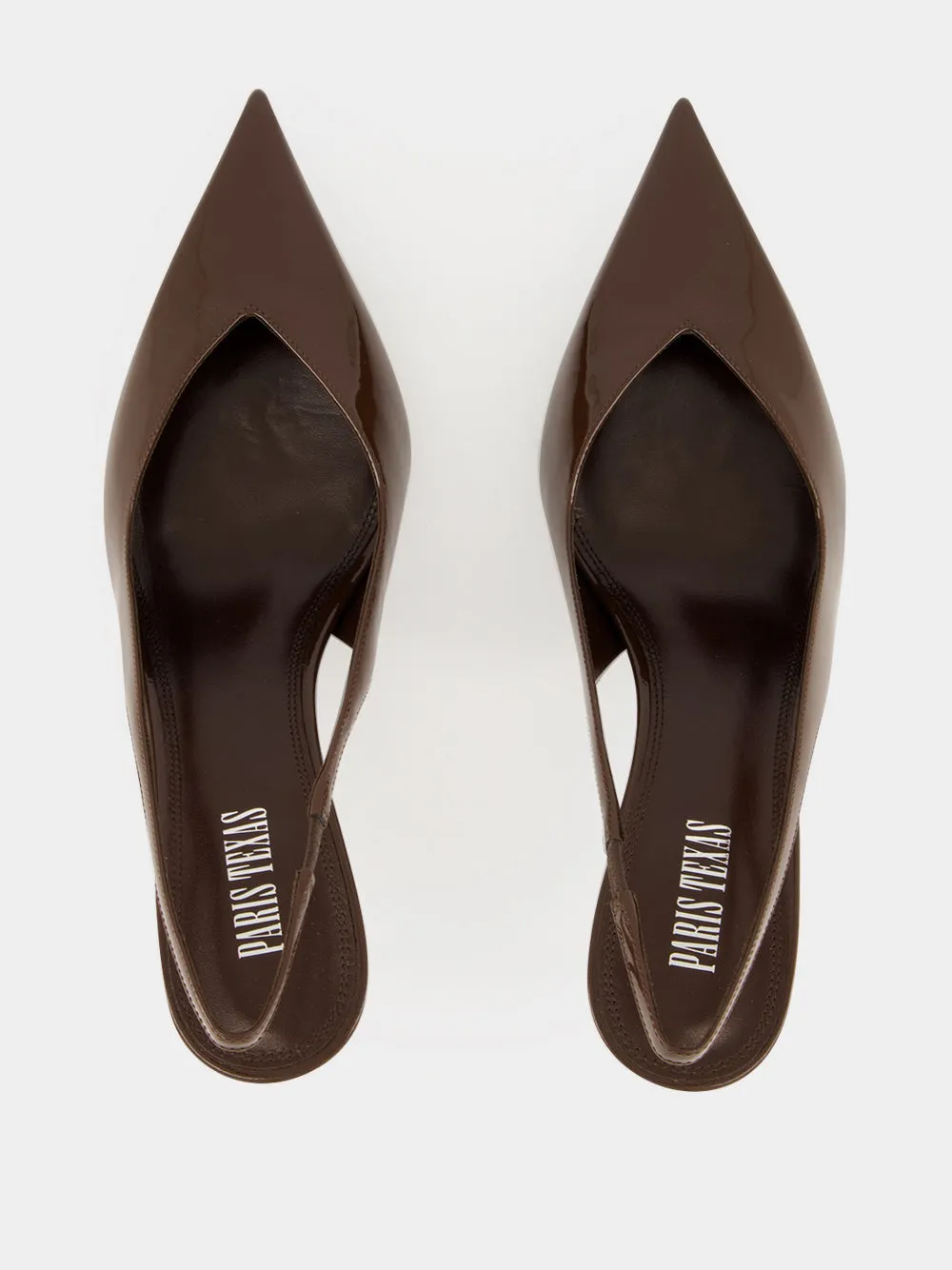 Ebano Lidia Patent Leather Slingbacks sold by Fashion Clinic product image thumbnail 5