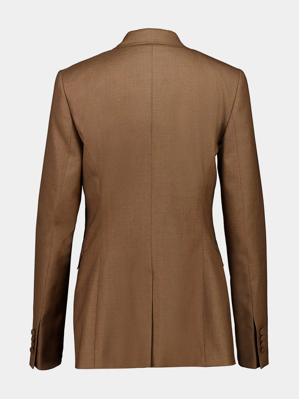 Chestnut Angela Wool-Silk Blazer sold by Fashion Clinic product image thumbnail 3
