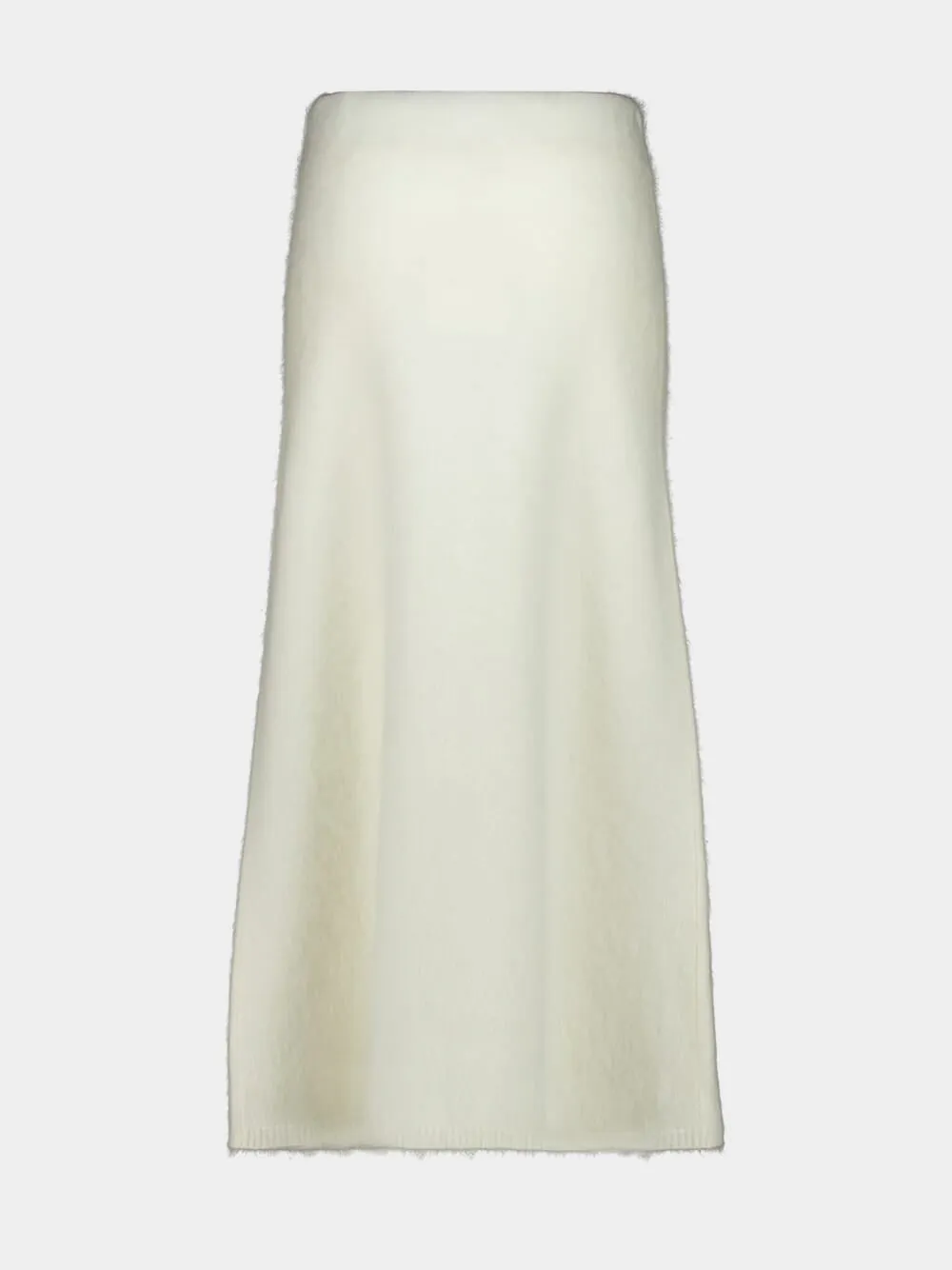Cream Asta Brushed Cashmere Skirt sold by Fashion Clinic product image thumbnail 3