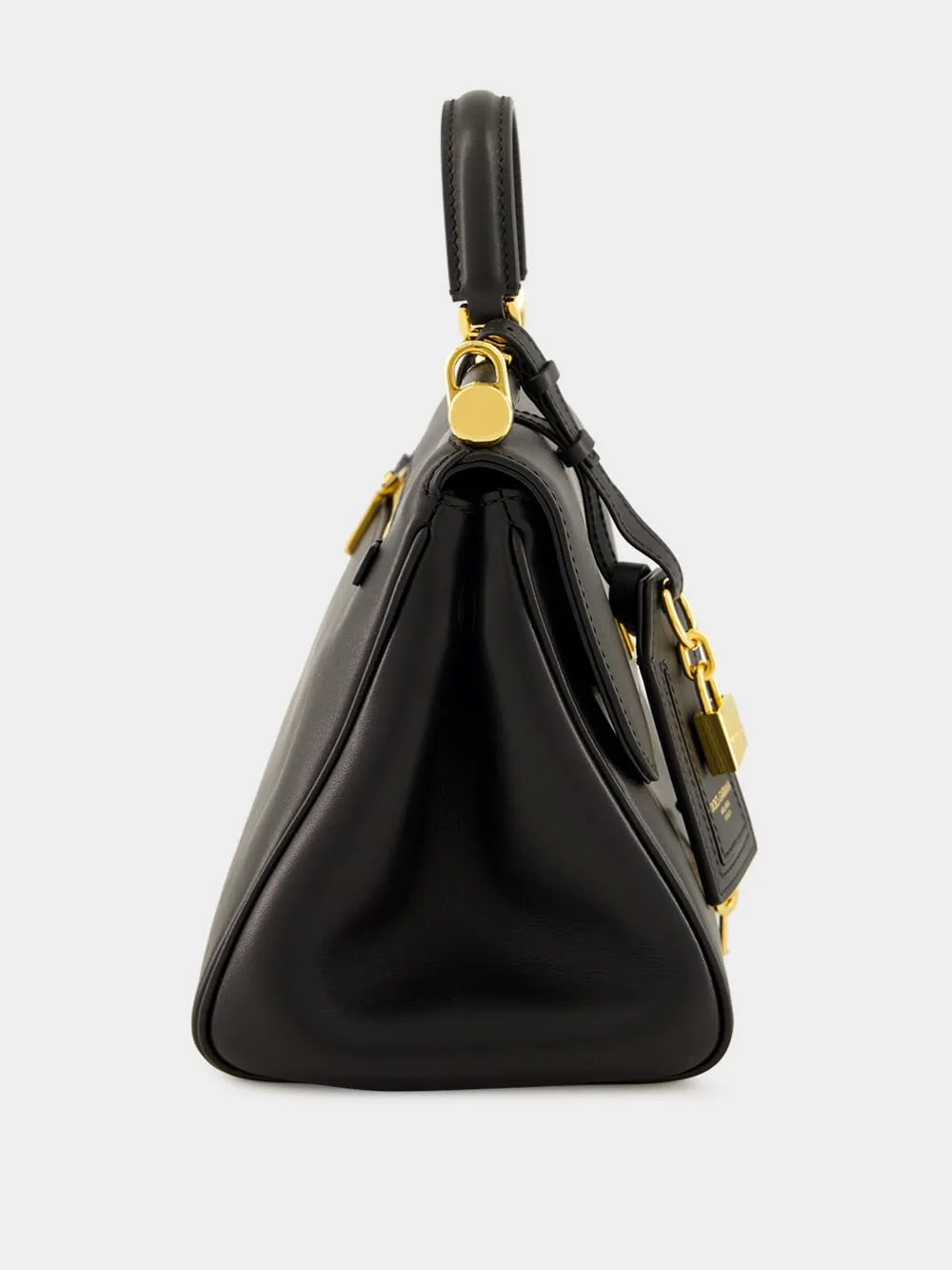 My Sicily Black Calfskin Handbag sold by Fashion Clinic product image thumbnail 4