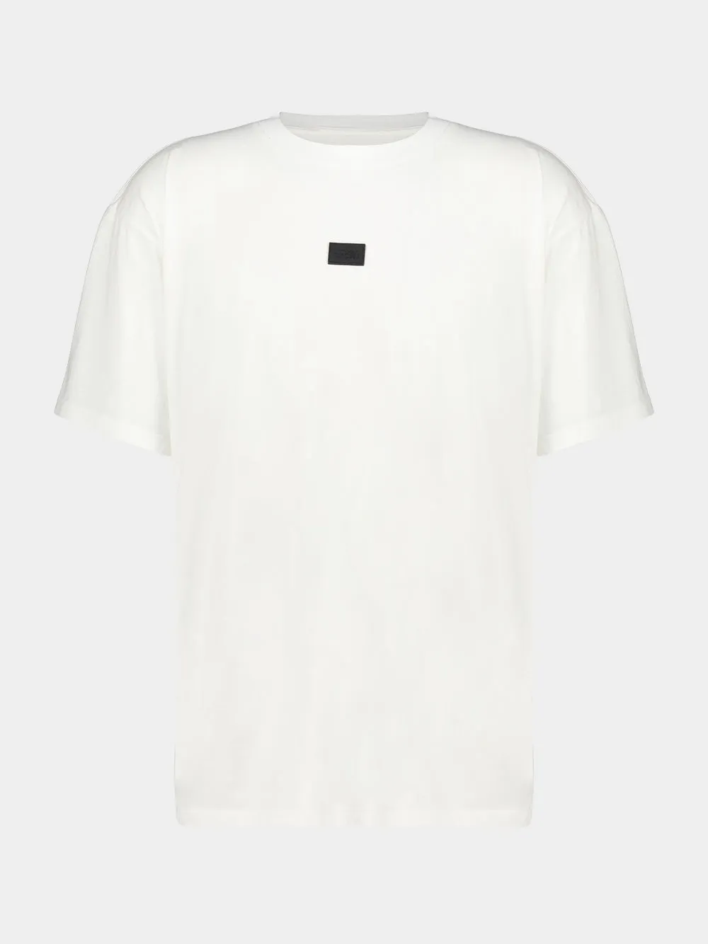 White Rubber Patch T-Shirt sold by Fashion Clinic product image thumbnail 2