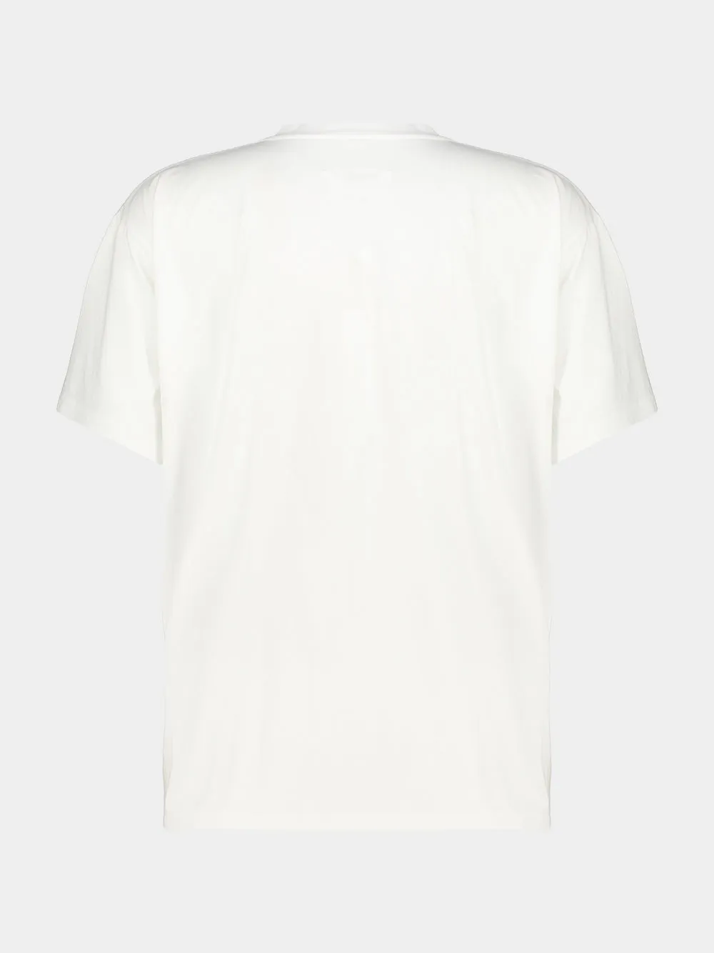 White Rubber Patch T-Shirt sold by Fashion Clinic product image thumbnail 4