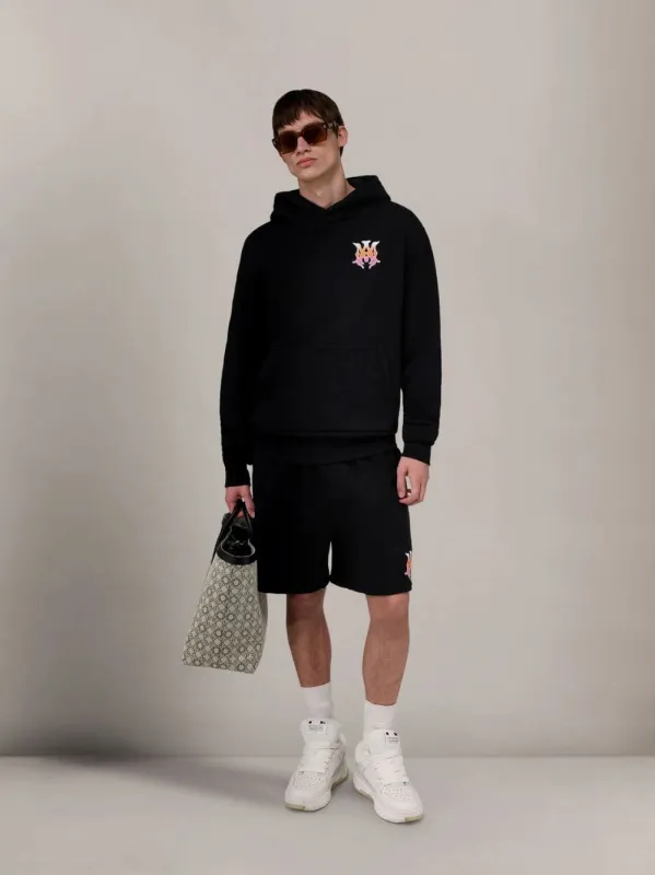 Black MA Surf Cotton Hooded Sweatshirt made by AMIRI