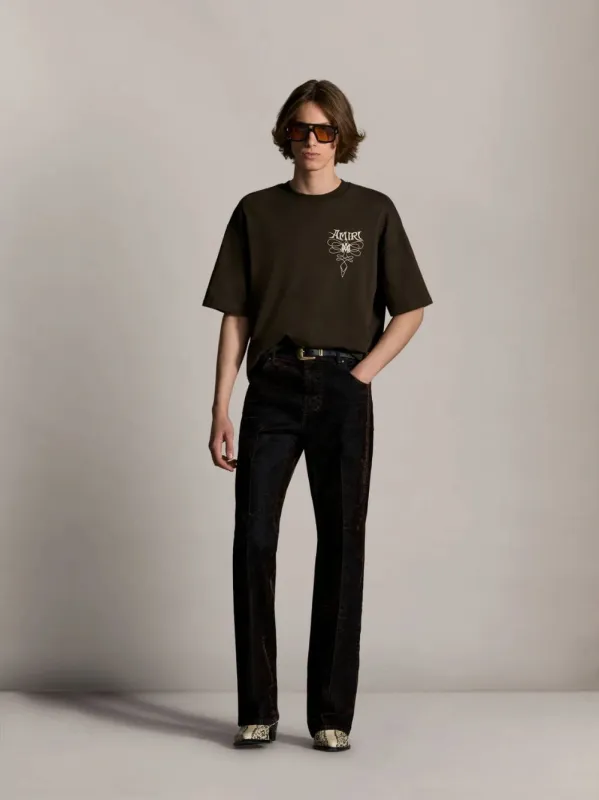 Husk Lasso Oversized T-Shirt made by AMIRI