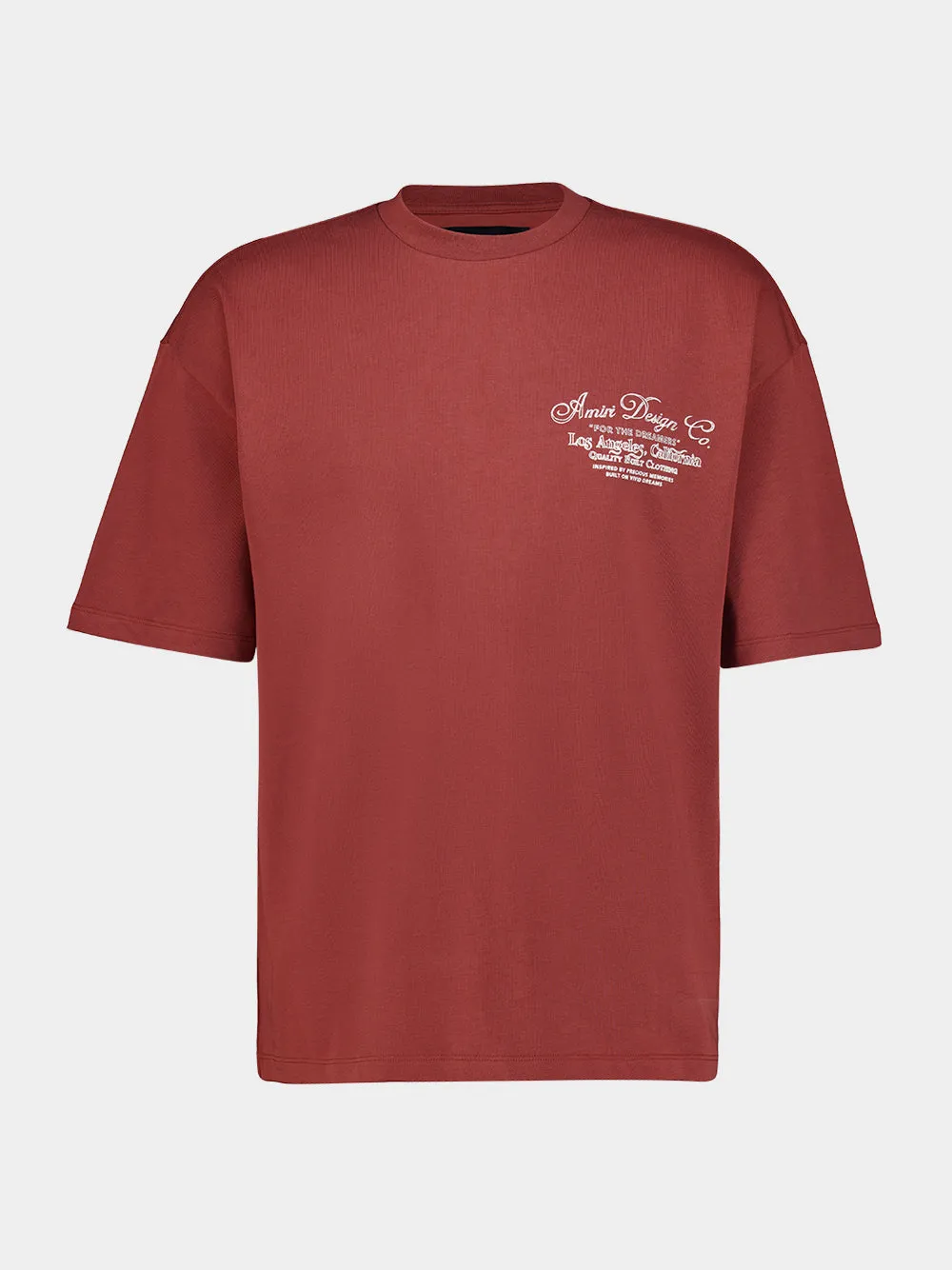 Brick Dreamers Chain Stitch Oversized T-Shirt sold by Fashion Clinic